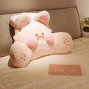 Ljojo Meow Cushion Bedhead Backrest Pillow - Large Bedroom Backrest Cushion