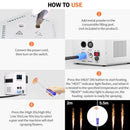 Ljojo™ 700W Cold Sparks Machine Remote Control Electronic Spark Machine