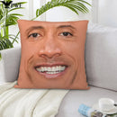 Dwayne Johnson Rock Face Cushion Cover for Sofa by Ljojo - Home Decor Pillowcase