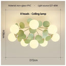 Nordic Style Led Chandeliers | Green Magic Beans Pendant Lamp for Home Decor by Ljojo
