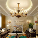 Ljojo Luxury Crystals Chandelier for Dining Living Room Bedroom Atmosphere