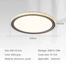 Ljojo Crystal Round LED Ceiling Light | Dimmable Bedroom Study Room Lamp Indoor Lighting