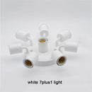 Ljojo Minimalist 3-8 Heads Ceramic Holder Ceiling Lights in Gold/Chrome/White/Black