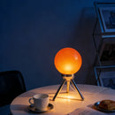 Bauhaus Round Ball Table Lamp American Postmodern Ins Style Girls Kids Bedroom Ambient Decor Lamp by Ljojo