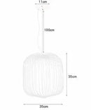 Ljojo Iron Pendant Light Modern Chandelier Living Dining Room Home Decoration