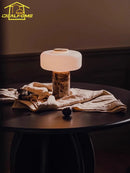 Danish Designer Glass Marble Table Lamp LED for Living Room by Ljojo