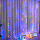 3M Ljojo™ LED Curtain String Lights with Remote Control - Perfect for Home Decoration