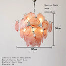 French Murano Glass Chandelier for Living Room, Dining Room by Ljojo - Elegant Indoor Lighting
