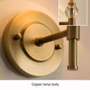 Ljojo Luxury Copper Wall Lamp for Elegant Living Spaces and Bedrooms