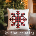 Christmas-Themed Pillow Covers by Ljojo - Perfect for Sofa, Bedroom, Car