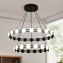 Modern Ring Dimmable Ceiling Chandelier | Decorative Luminaires for Living Room | Ljojo
