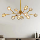European Gold Chrome Branches K9 Crystal Chandelier Ceiling Light Fixture Ljojo