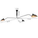 Nordic Spider Shaped Chandelier for Living Room | Industrial Luster Lighting Fixtures by Ljojo