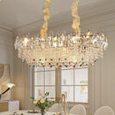 French Crystal Chandelier for Modern Living Room by Ljojo - High-End Creamy Style Lighting