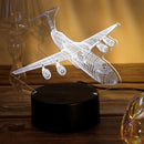 Aircraft LED Acrylic Night Light for Aviation Enthusiasts | Decorative Jet Engine Atmosphere Light by Ljojo