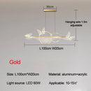 Modern LED Pendant Light Chandelier for Dining Room | SANDYHA Butterfly Design by Ljojo