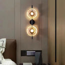 Nordic Minimalist Glass Wall Lamp for Bedroom Living Room Decor by Ljojo