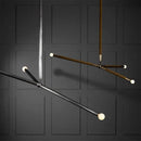Industrial Brass Pendant Lamp Art Minimalist Lighting Fixture for Living Room by Ljojo