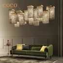 Ljojo Luxury Crystal Chandelier for Restaurant, Bar, Villa - Modern Art Personality