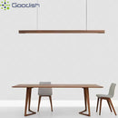Ljojo Walnut Wood LED Pendant Lights Chandelier for Living Room Home Decoration