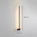 Ljojo Fumi Contemporary Long Strip Wall Lamp LED Indoor Light for Living Room Bedroom
