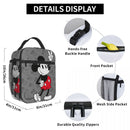 Ljojo Mickey Mouse Insulated Lunch Bag - Cute & Portable Thermal Cooler Box