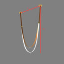 Ljojo Modern Nordic Long Strip Chandelier Stylish Art Design Pendant Lights for Home Decor