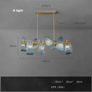 LED Hanging Copper Pendant Light Modern Creative Blue Beauty Home Decor Indoor Restaurant Room Lobby Factory Outlet by Ljojo