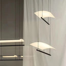 Ljojo Modern WabiSabi Acrylic Chandelier Pendant Lamp for Dining Living Office Kitchen Decor