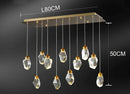 Ljojo Luxury Crystal Chandelier for Living Room, Dining, and Bedroom