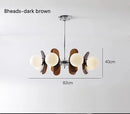 Ljojo Magic Bean Pendant Lamp Chandelier Fixture for Restaurant Living Room