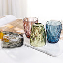 Ljojo 240ml Water Glass Set for Cold Drinks, Family and Friends Party