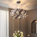 Ljojo Luxury Crystal Chandelier Pendant Light for Living Room Dining Room Ceilings
