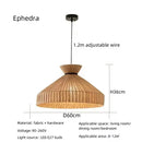 Jute Fabric Pendant Lights | Handmade Nordic Chandelier for Living Room | Ljojo