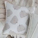 Jacquard Sofa Cushion Cover by Ljojo - Soft, Decorative, Zipper Closure