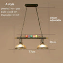 Billiards Pendant Light Fixture Rustic Retro Bar Counter Decoration Ljojo