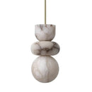 Ljojo Marble Art LED Chandelier - Luxury Dining Room Ceiling Lighting