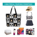 Ljojo Mickey Mouse Head Shoulder Bag - Large Capacity Stylish Women's Shopping Bag