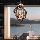 American Art Pendant Lamp Light For Dining Room Living Room Bar Kitchen | Creative Hanging Chain Lamps Chandelier by Ljojo