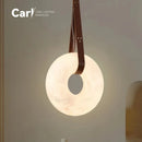 Ljojo Luxury Natural Marble Pendant Light for Living Room Bedroom Decoration