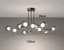 Ljojo LED Staircase Chandeliers for Living Room Indoor Lighting