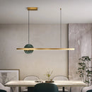 Ljojo Marble Chandelier: Italian Designer Dining Table Hanging Lamp for Modern Minimalist Bar Lighting