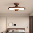 Nordic LED Ceiling Light Walnut Color Modern Indoor Lighting by Ljojo