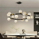 Nordic Luxury Bubble LED Restaurant Pendant Lights - Modern Ball Chandeliers by Ljojo