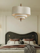 Ljojo Medieval Fabric Chandelier: Creative Pendant Light for Home Decoration, Living Room Lighting