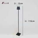Ljojo LED Touch Floor Lamp: Modern Style, Energy Saving, Cordless Rechargeable Battery