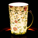 Ljojo 500ML Fine Bone  Thermo Cup, White Porcelain Espresso & Moscow Mule Mugs
