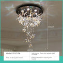 LED Butterfly Crystal Chandelier Light Fixture Modern Luxury Art Home Decor Ljojo