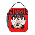 Ljojo Minnie Mouse Lunch Bag Insulated Cooler Thermal Bento Box School Office