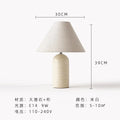 Danish Design Luxury Marble Art Decorative Table Lamp LED E14 for Home Decor by Ljojo